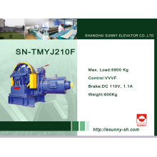 Machine de traction à engrenage pour ascenseur (SN-TMYJ210F)